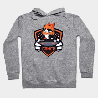 Gamer (orange) Hoodie